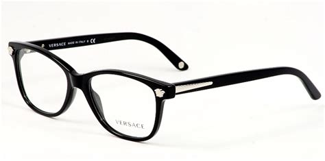 Versace VE3152 Eyeglasses GB1 SHINY BLACK (5316)